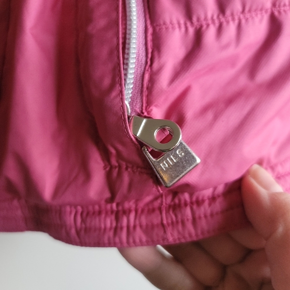 NILS Skiwear, Rose Pink Hooded Ski‎ Jacket Size 8 - Picture 8 of 12